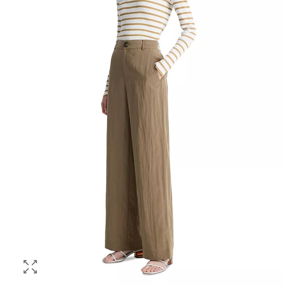 Vince Wide-Leg Brown Pants